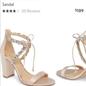 Jewel badgley Mischka Thamar heel